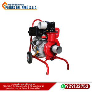 MOTOBOMBA PETROLERO DE 4" MOTOR 16 HP