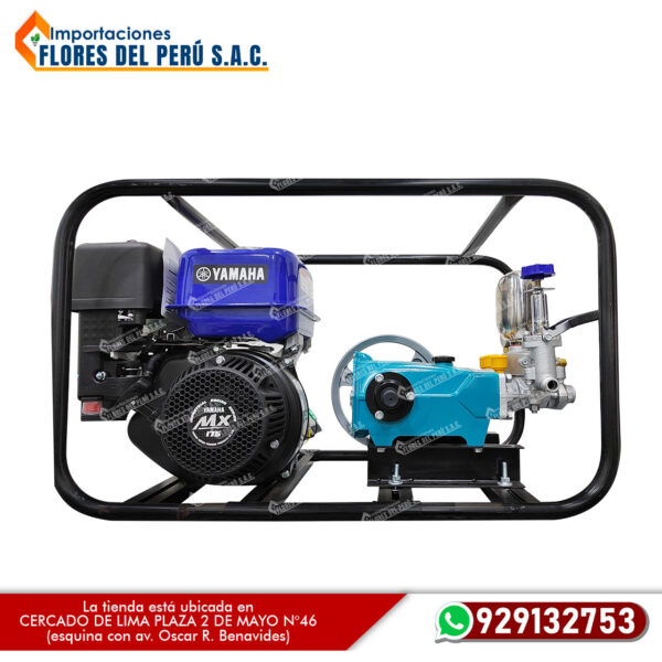 motofumigadora estacionaria ballena ls533 con motor yamaha mx175 de 5.8 hp